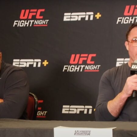 Дэниел Кормье и Чейл Соннен готовятся к съемкам 33 сезона The Ultimate Fighter