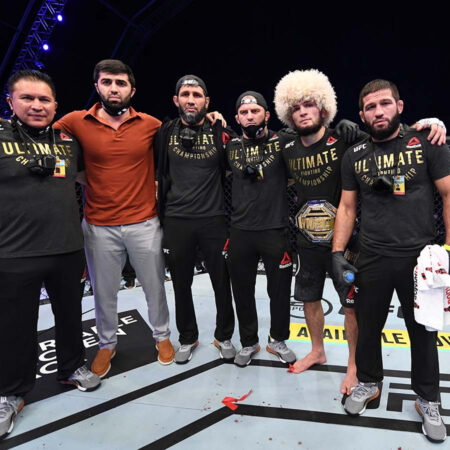 «Запомните этого парня»… Хабиб Нурмагомедов поддерживает товарища по команде 9-0, видя в нем будущую суперзвезду MMA