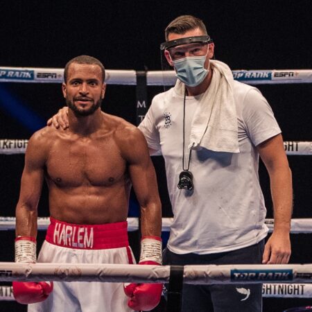 Харлем Юбенк и Тайрон Маккенна Едва не подрались на Напряженном Взвешивании