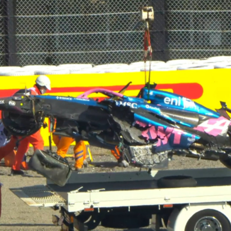 Гран-при Японии: Оскар Пиастри – быстрейший, четыре красных флага сорвали пятничные тренировки