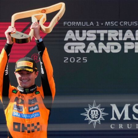 Гран-при Австрии: Ландо Норрис сдерживает Оскара Пиастри для важной победы