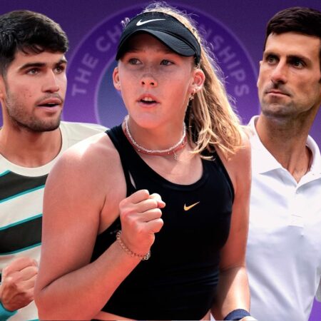 Уимблдон 2025: Шансы Алькараса, Гофф и Джоковича