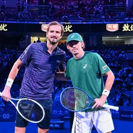 Алекс Де Минаур и Даниил Медведев сразятся в четвертьфинале Masters в Шанхае
