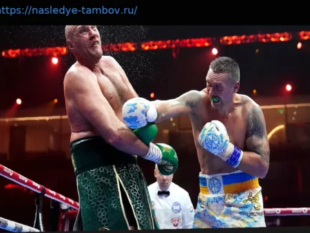 Александр Усик: Лишь Один Тяжеловес Бьет Сильнее Тайсона Фьюри