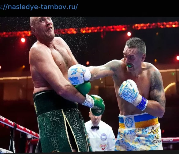Александр Усик: Лишь Один Тяжеловес Бьет Сильнее Тайсона Фьюри
